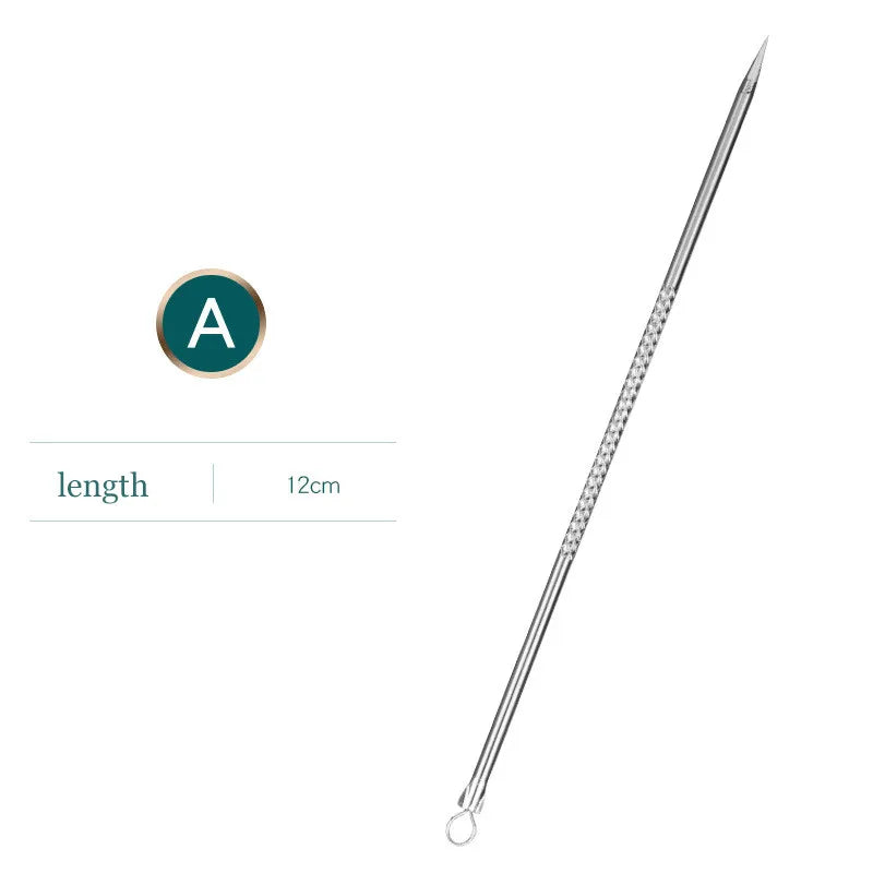 Stainless Steel Blackhead Extractor & Acne Removal Tool
