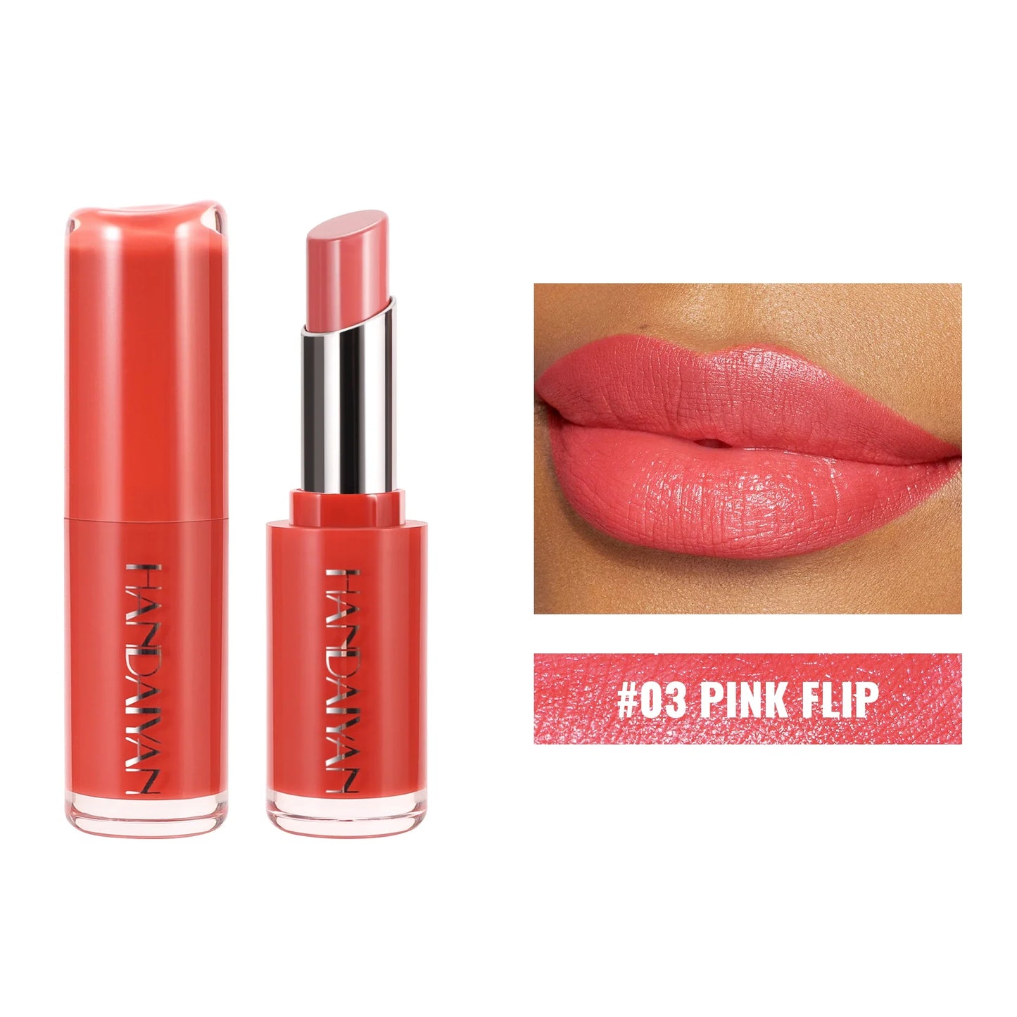 Handaiyan Velvet Matte Lipstick – 8 Colors, Long-Lasting
