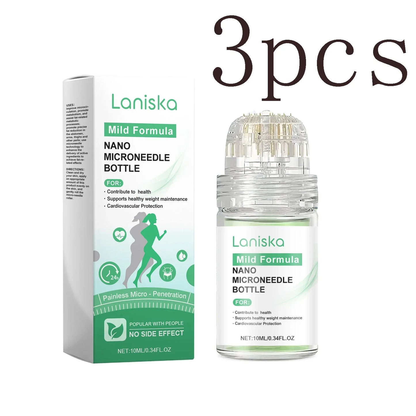 Laniska Body Roller Serum – Hydrating & Firming Skin Serum