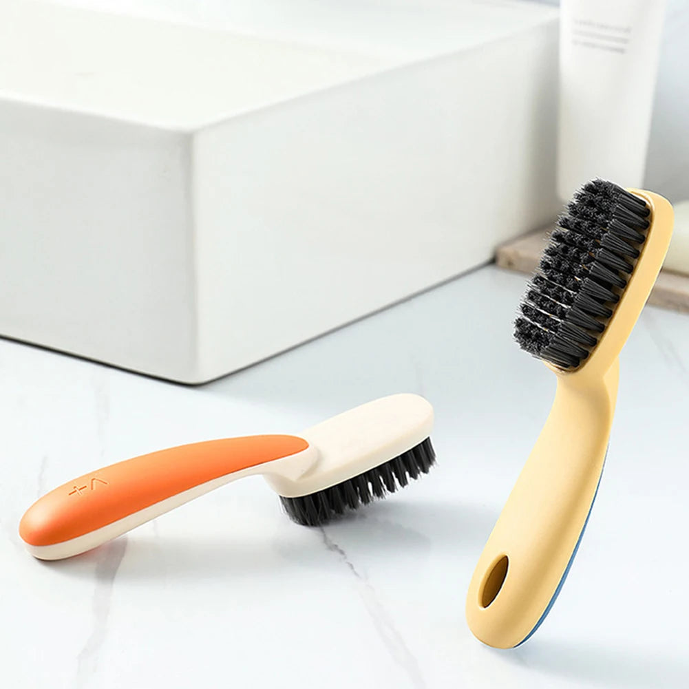 Laundry Stain Wear Resistant Washing Brush Shoe Brush Soft Bristle Cleaning Shoes Scrubber Long Handle Household Cleaning Tool Peaceful Pleasures Health and Wellness
