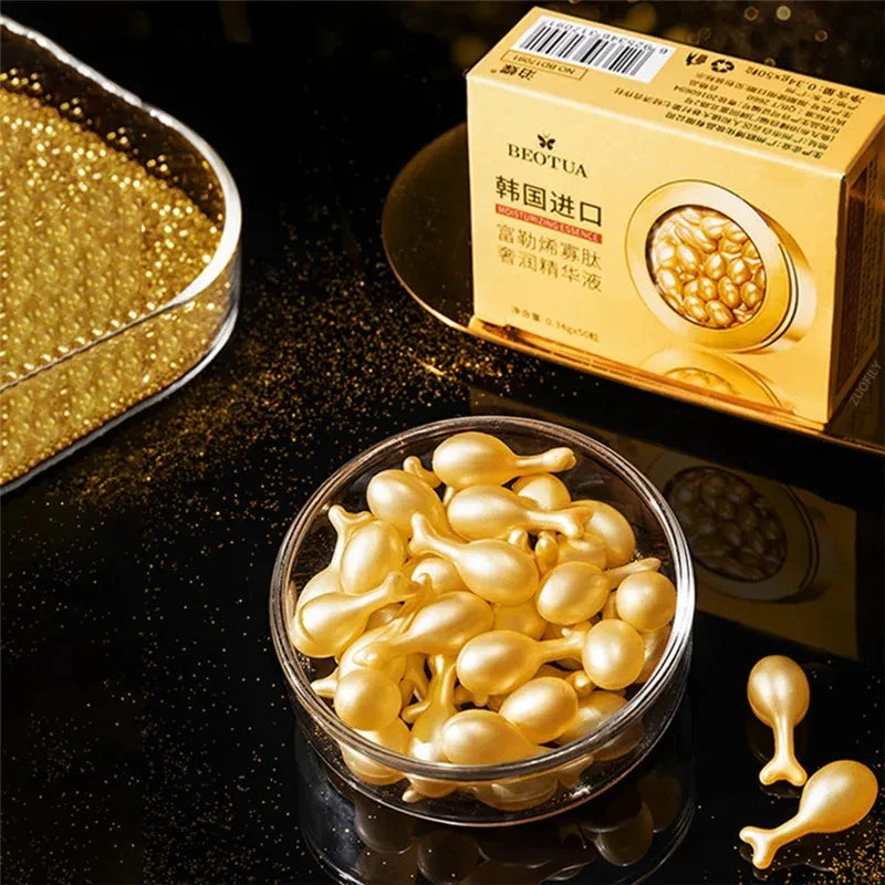 50-Pack Hyaluronic Acid Serum Capsules – Hydrating Skincare