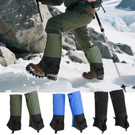 Professional Snake Proof Gaiters Waterproof Leg Guards for Hiking & Hunting Adjustable Protective Gear for Men Women in Outdoor Peaceful Pleasures Health and Wellness