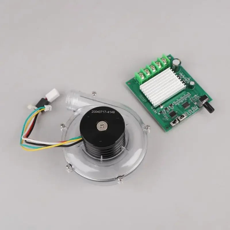 39mm Brushless DC Motor 12V-24V | 3-Phase High-Speed Turbine Fan