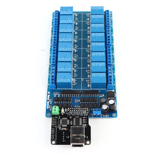 Ethernet Control Module LAN WAN Network WEB Server RJ45 Port 16 Peaceful Pleasures Health and Wellness Default Title