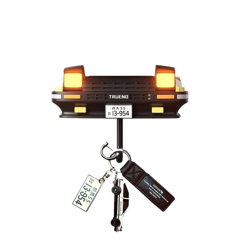 AE86 Car Creative Hook Headlight Key Storage Rack Keychain Holder for Vehicle Decoration key holder Peaceful Pleasures Health and Wellness