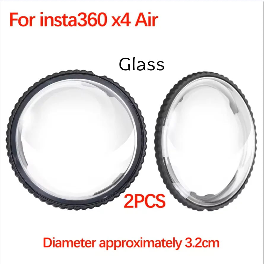 Rotating Tempered Glass Lens Protector for Insta360 X4 Air