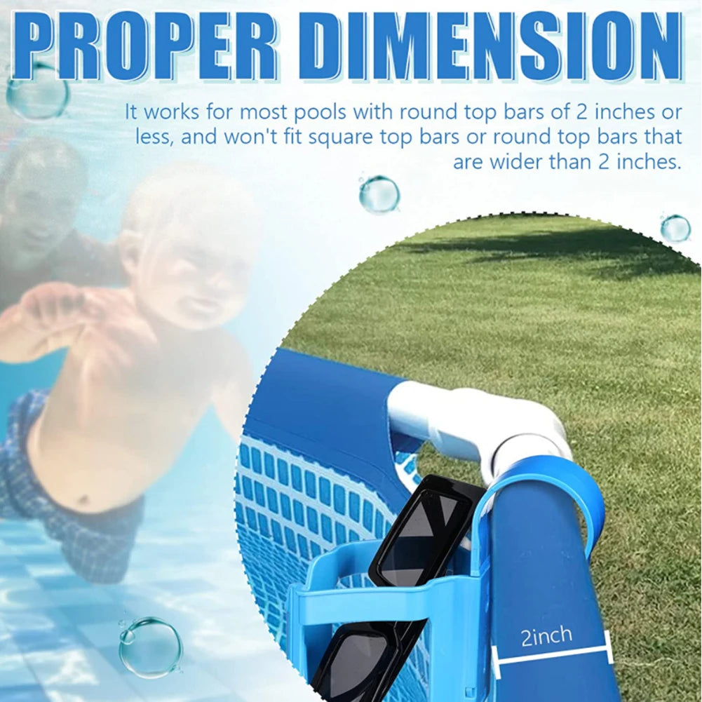 No-Spill Pool Cup Holder for Above Ground Pools Peaceful Pleasures Health and Wellness