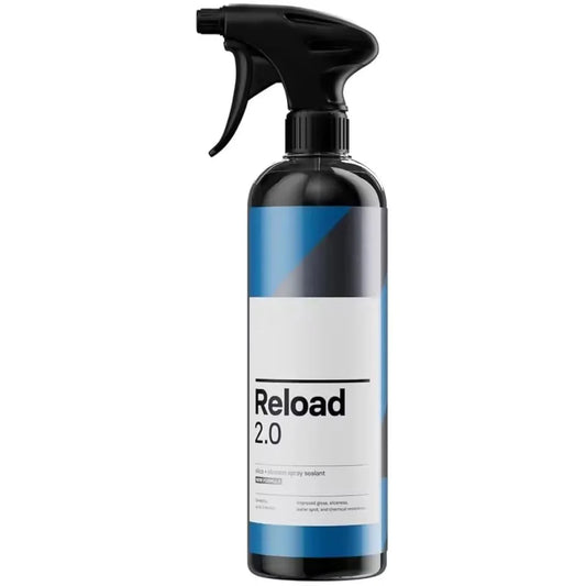 CAR Reload 2.0 Spray Sealant Silica Siloxane Ceramic Spray Ceramic Coating Super Hydrophobic Self-Cleaning Improved Gloss Peaceful Pleasures Health and Wellness 500ml