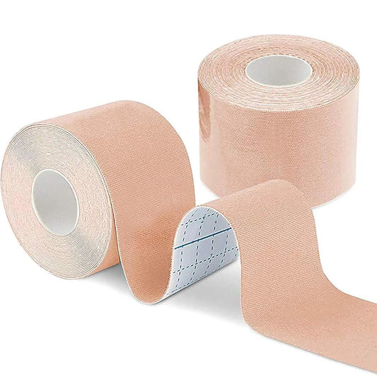 2-Pack Kinesiology Tape 5cm x 5m – Waterproof Muscle Support Kinesiology Tape Peaceful Pleasures Health and Wellness