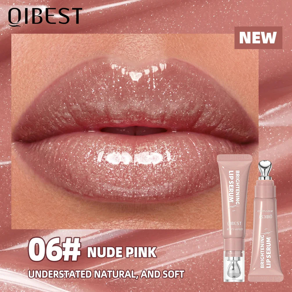 QIBEST Crystal Jelly Lip Gloss – 8 Colors, Mirror Shine