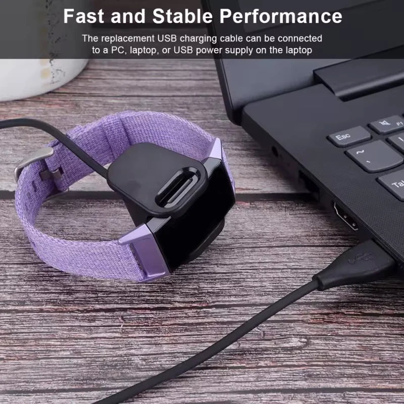 USB Charger Cable for Fitbit Charge 3 & 4 – Dock Adapter Peaceful Pleasures Health and Wellness