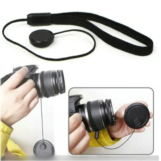 High Quality Lens Rope Lens Cap Retainer Lens Cap Line Camera Cover Anti-loss Rope Protection Rope Universal Anti-loss Rope Peaceful Pleasures Health and Wellness