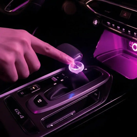USB Mini LED Ambient Atmosphere Light – Car & PC Plug & Play USB Atmosphere Lamp Oasis Select ice blue