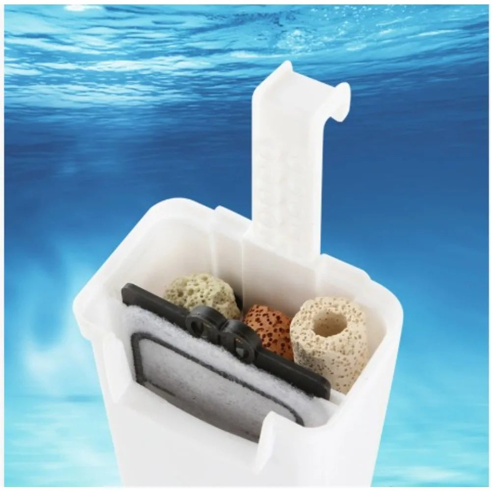 2-Pack Aquarium Hanging Filter Sponge & Carbon Plate 3W/5W