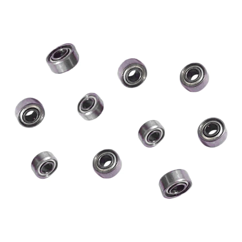 10pcs Roller Skate Bearings 3x10x4mm 623zz Roller Skate Wheel Bearings Carbon Steel Silent Ball Bearing Deep Groove for Scooter Peaceful Pleasures Health and Wellness