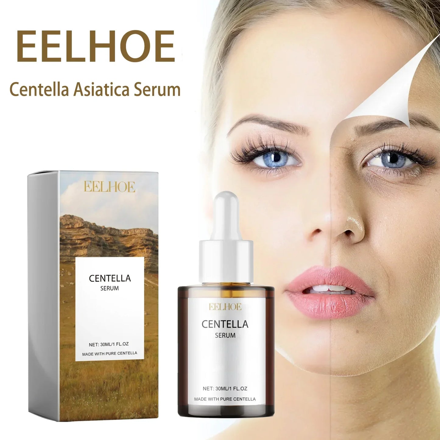 Centella Asiatica Serum 30ml – Calming Korean Skincare Peaceful Pleasures Health and Wellness