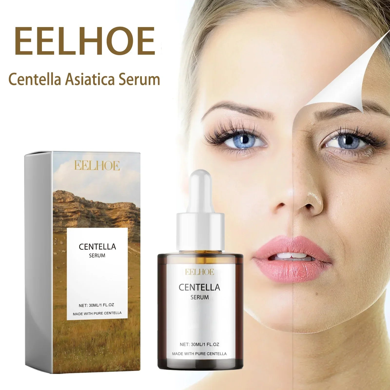 Centella Asiatica Serum 30ml – Calming Korean Skincare Peaceful Pleasures Health and Wellness