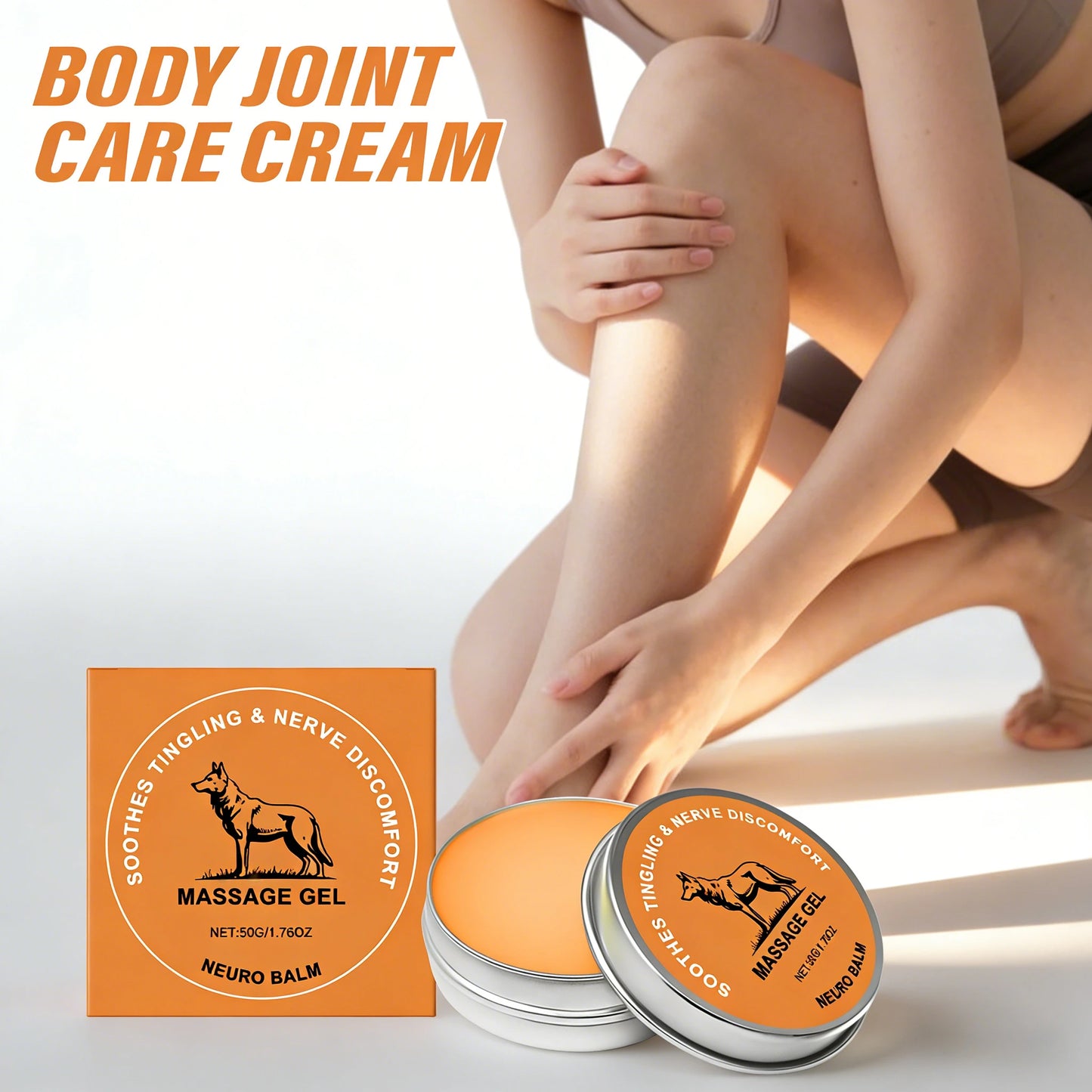 Jaysuing Herbal Massage Balm | Fast Absorbing, Non-Greasy 50g