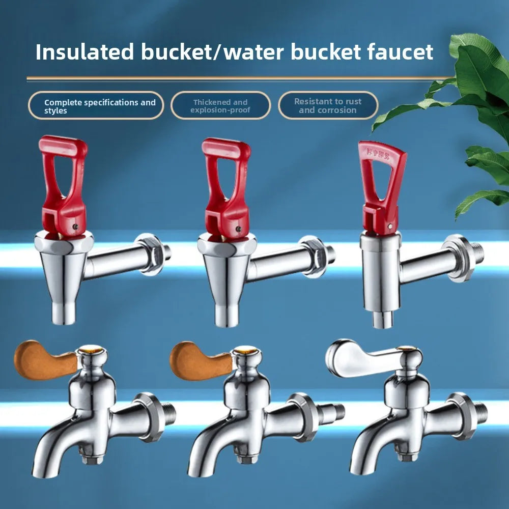 3/4" Copper Electric Water Boiler Faucet | High Temp Resistant