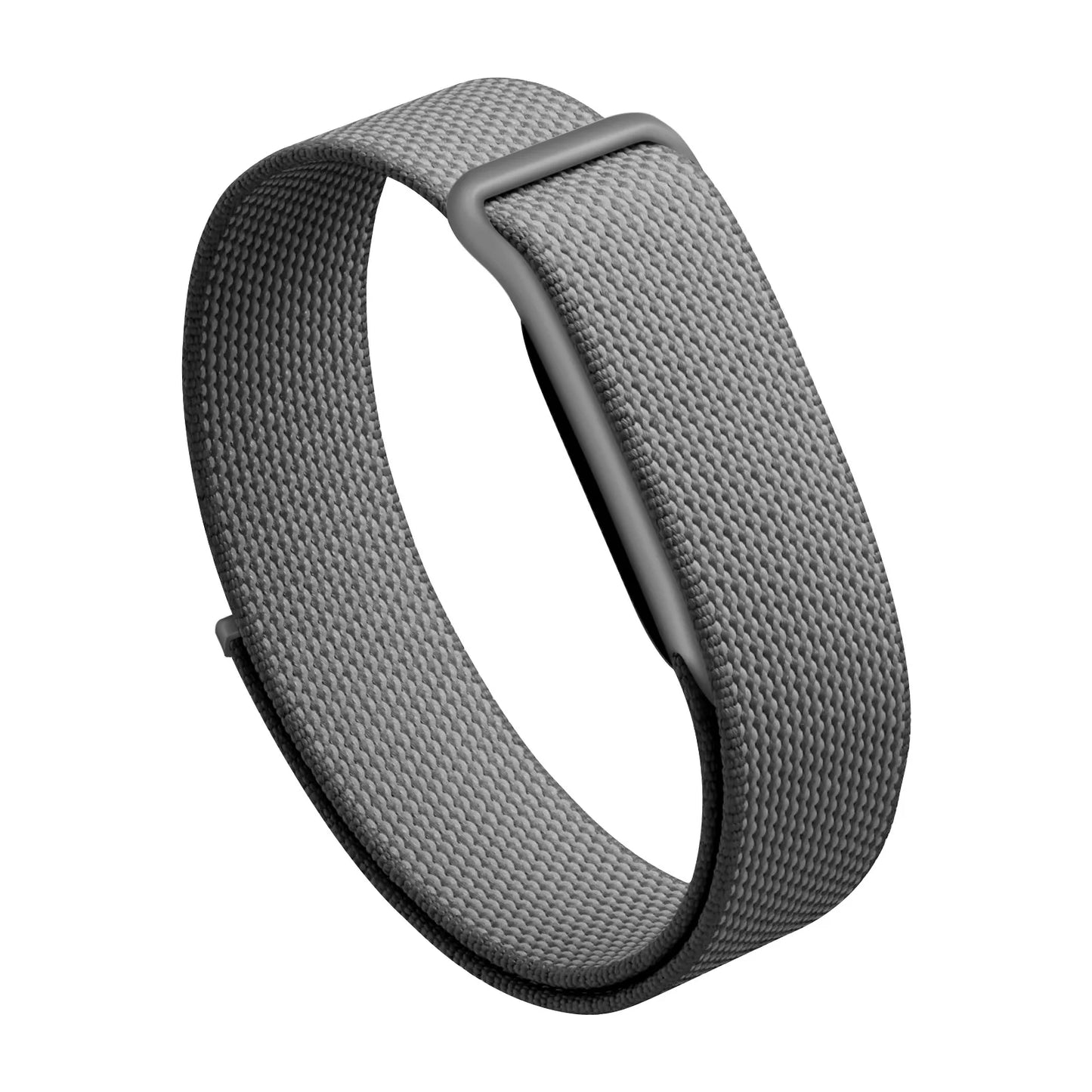Woven Nylon Band for Fitbit Air Strap Breathable Braided Watch Strap Plastic/Metal Buckle Sport Wristband Replacement Strap Peaceful Pleasures Health and Wellness dark grey