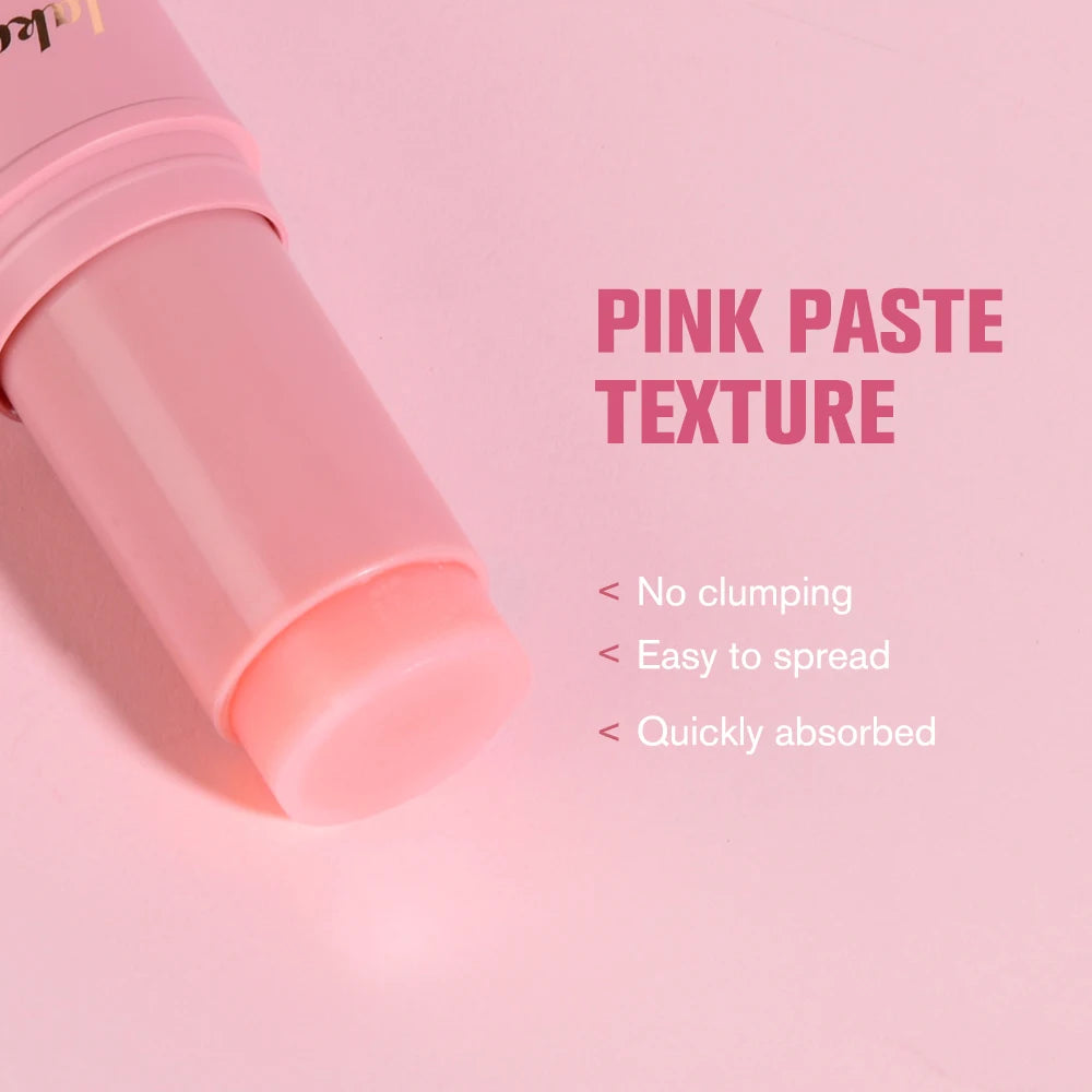 Pink Hydrating Stick Deep Hydrating Facial Skin Multi-functional Long-lasting Brightening Smooth Wrinkle Stick Skin Care Makeup Peaceful Pleasures Health and Wellness