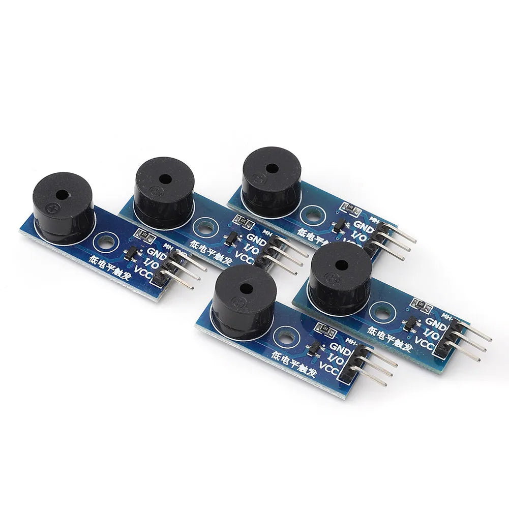 with LED 3 Pin Control Buzzer Module without Oscillating Source Passive Alarm Module Passive Buzzer Alarm Equipment Buzzer Timer Peaceful Pleasures Health and Wellness