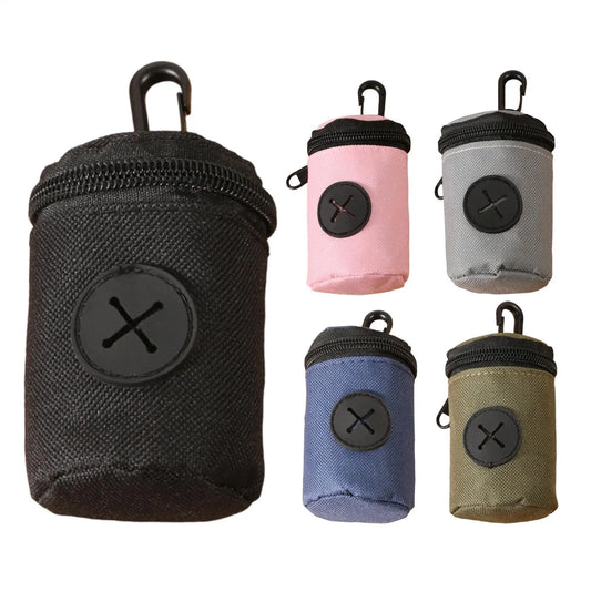 Dog Poop Bag Holder with Clip – Portable Waterproof Dispenser Dog Waste Bag Dispenser Peaceful Pleasures Health and Wellness Blue