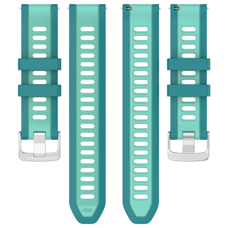 20mm Quick Release Silicone Band for Garmin Forerunner & Vivoactive