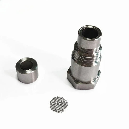 New Oxygen O2 Sensor Spacer Adapter Connector Fix Check Engine Light Converter M18X1.5 With Filter Screen Peaceful Pleasures Health and Wellness
