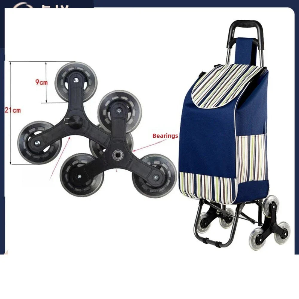 3-Wheel Stair Climbing Cart Casters – Replacement Rollers