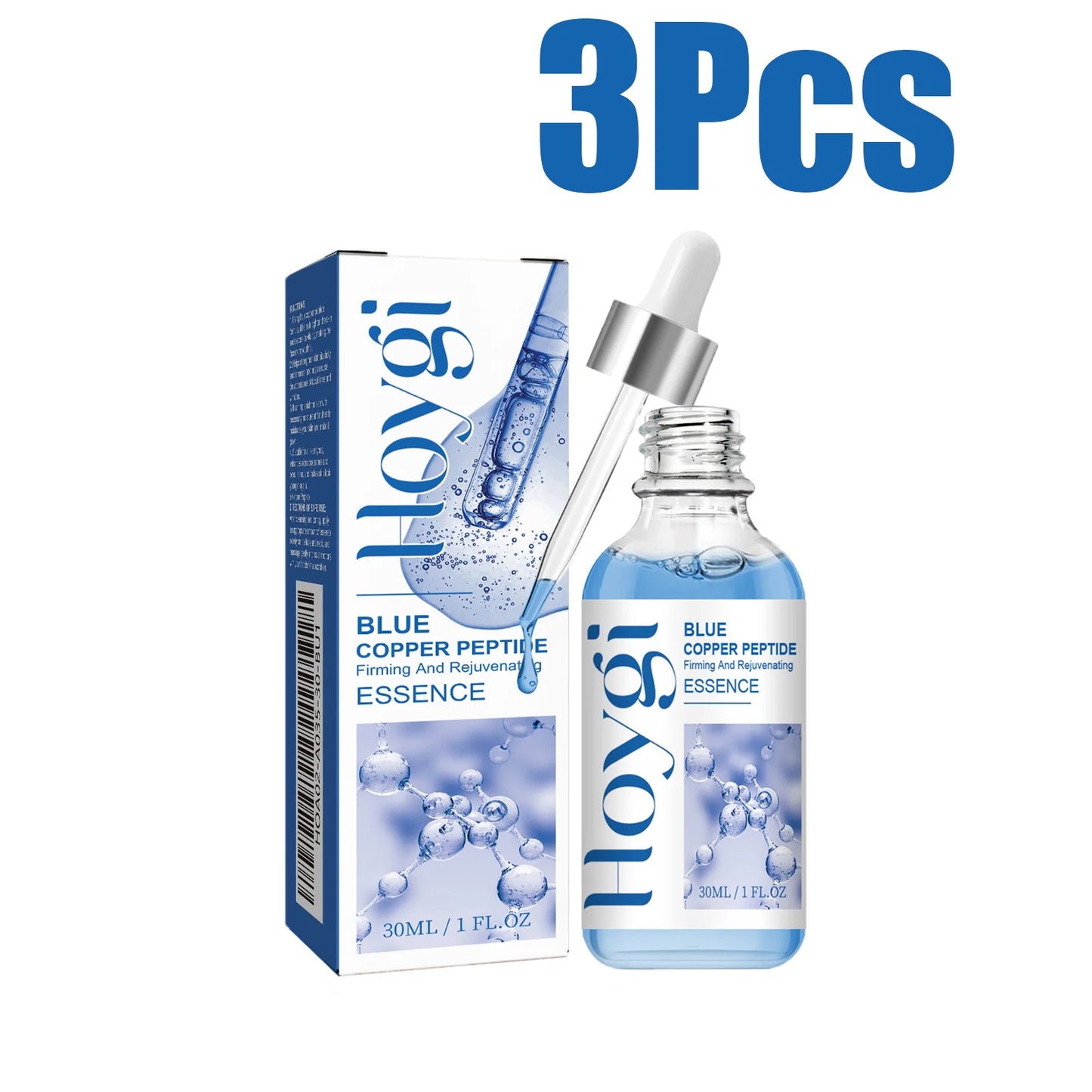 Blue Copper Peptide Firming Face Serum | Anti-Aging Essence