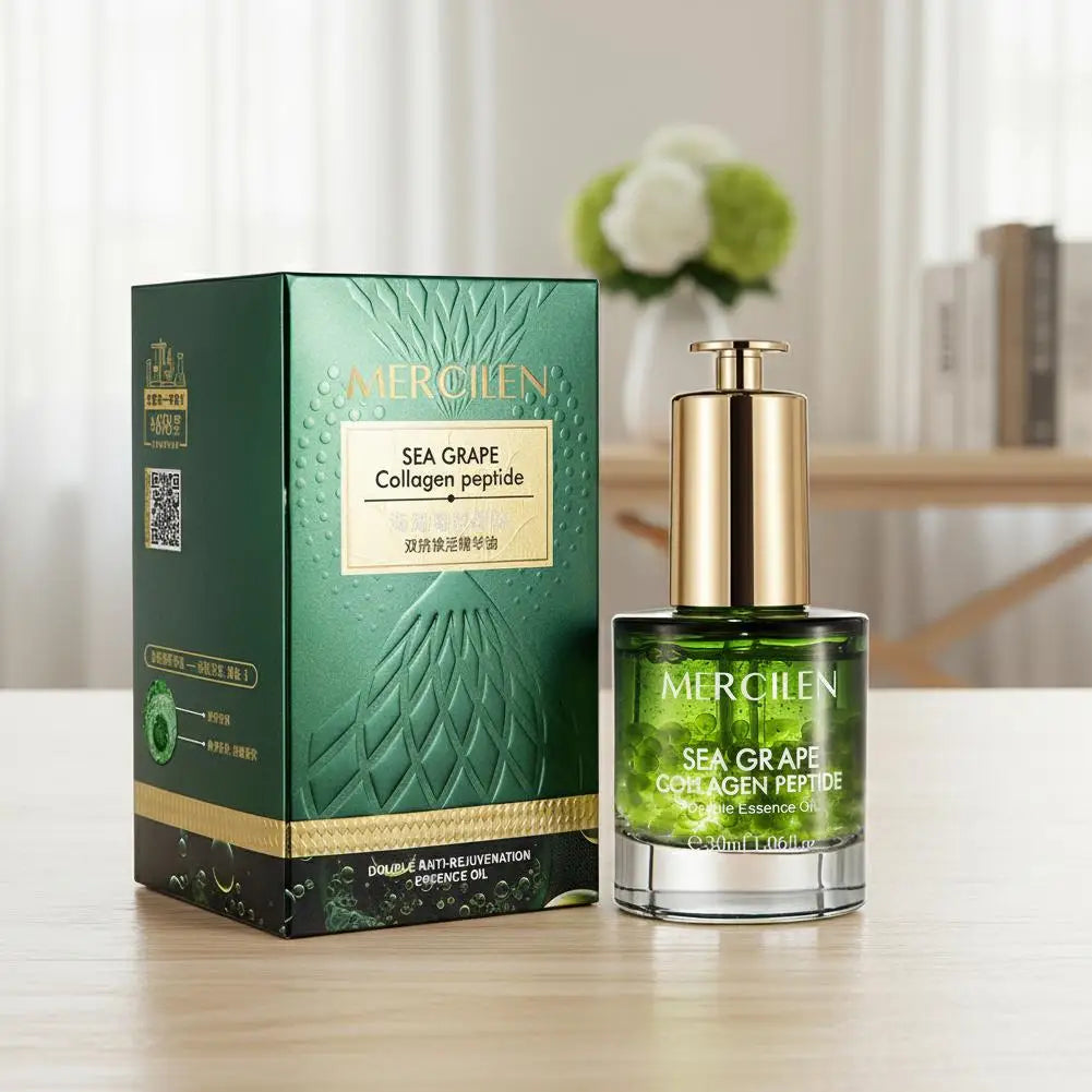 Sea Grape Collagen Peptide Essence Oil – Firming Face Serum 30ml