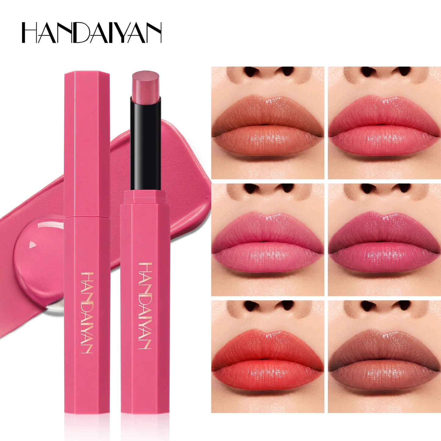 Sparkling Grapefruit Matte Lipstick – Waterproof & Moisturizing