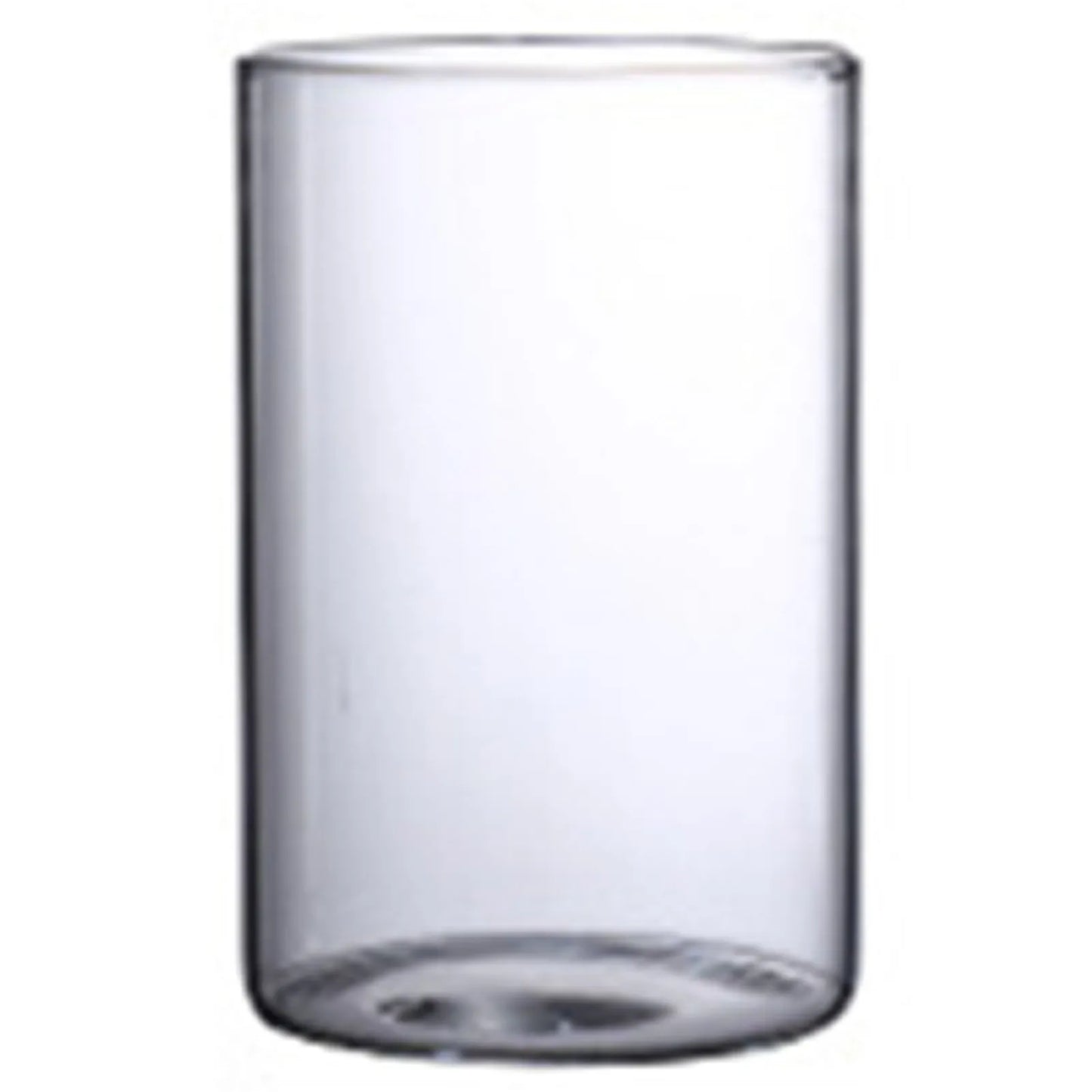 Hydroponic Flower Vase Modern Small Cylinder Flower Centerpiece Vases for Home Office Wedding Table Peaceful Pleasures Health and Wellness 6.5x10cm
