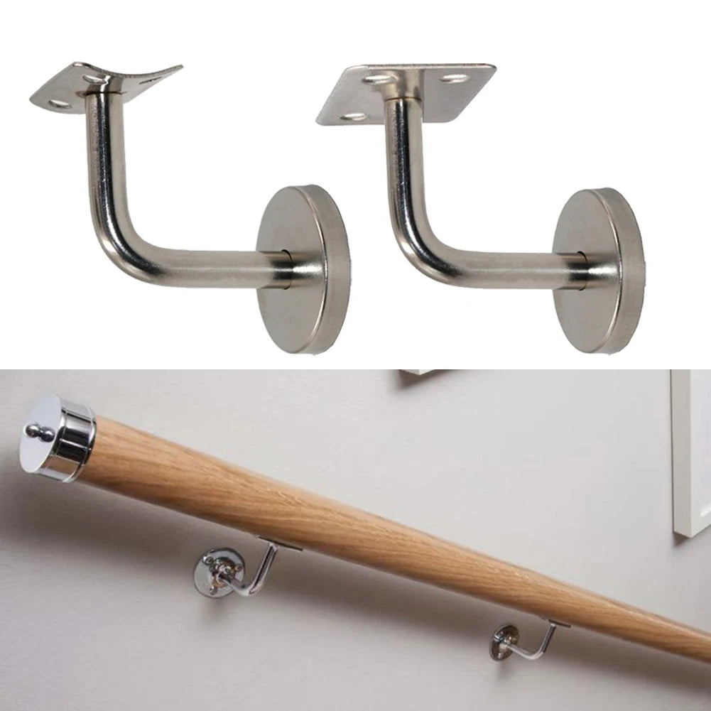 Handrail Bracket Bannister Wall Support Hand Rail Balustrade Mopstick