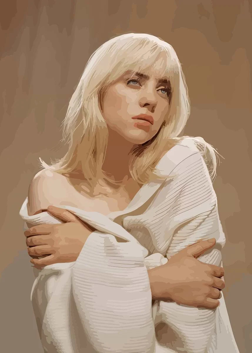 Billie Eilish Canvas Poster Print | Wall Art Home Decor Gift