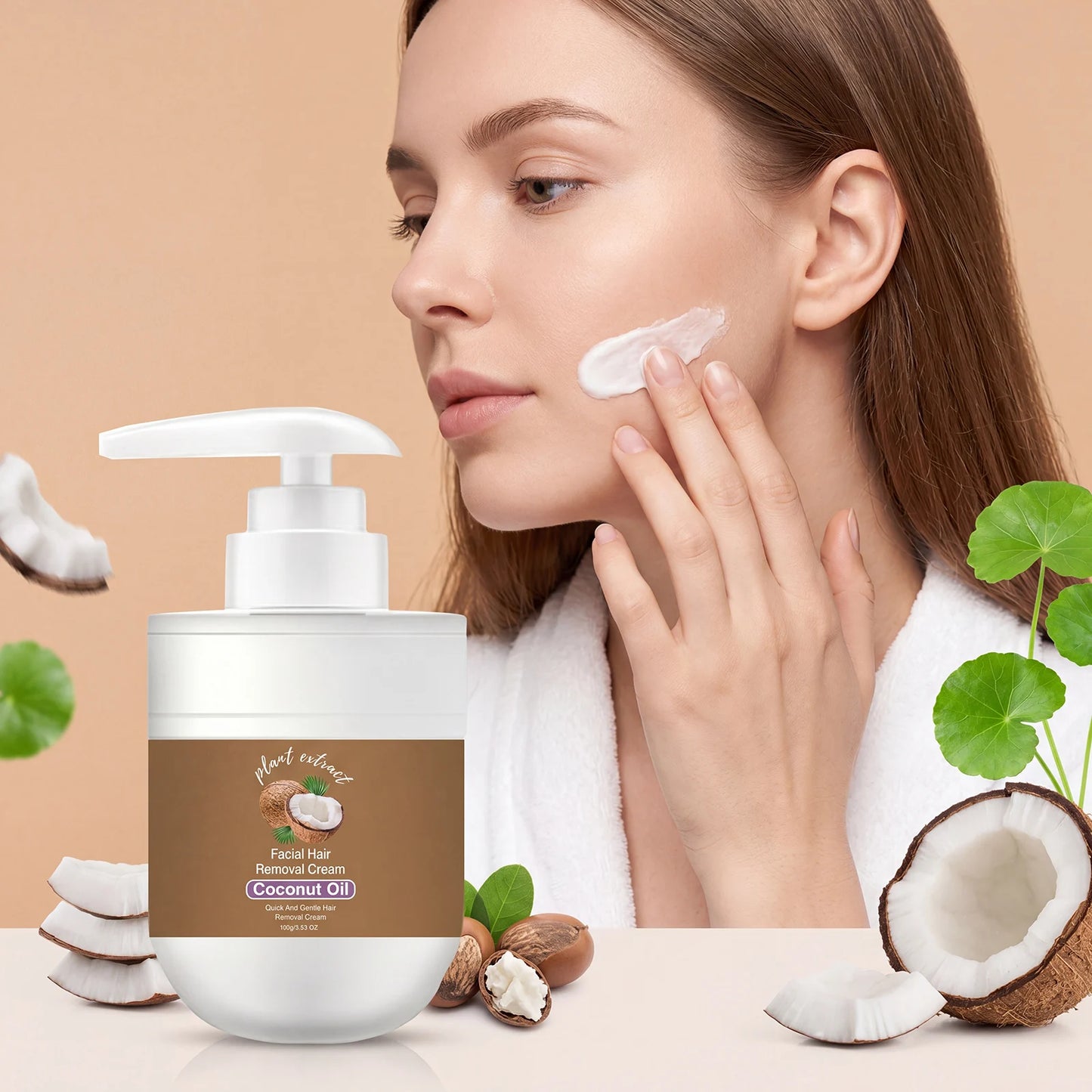 Gentle Hair Removal Cream for Face & Body | No Irritation