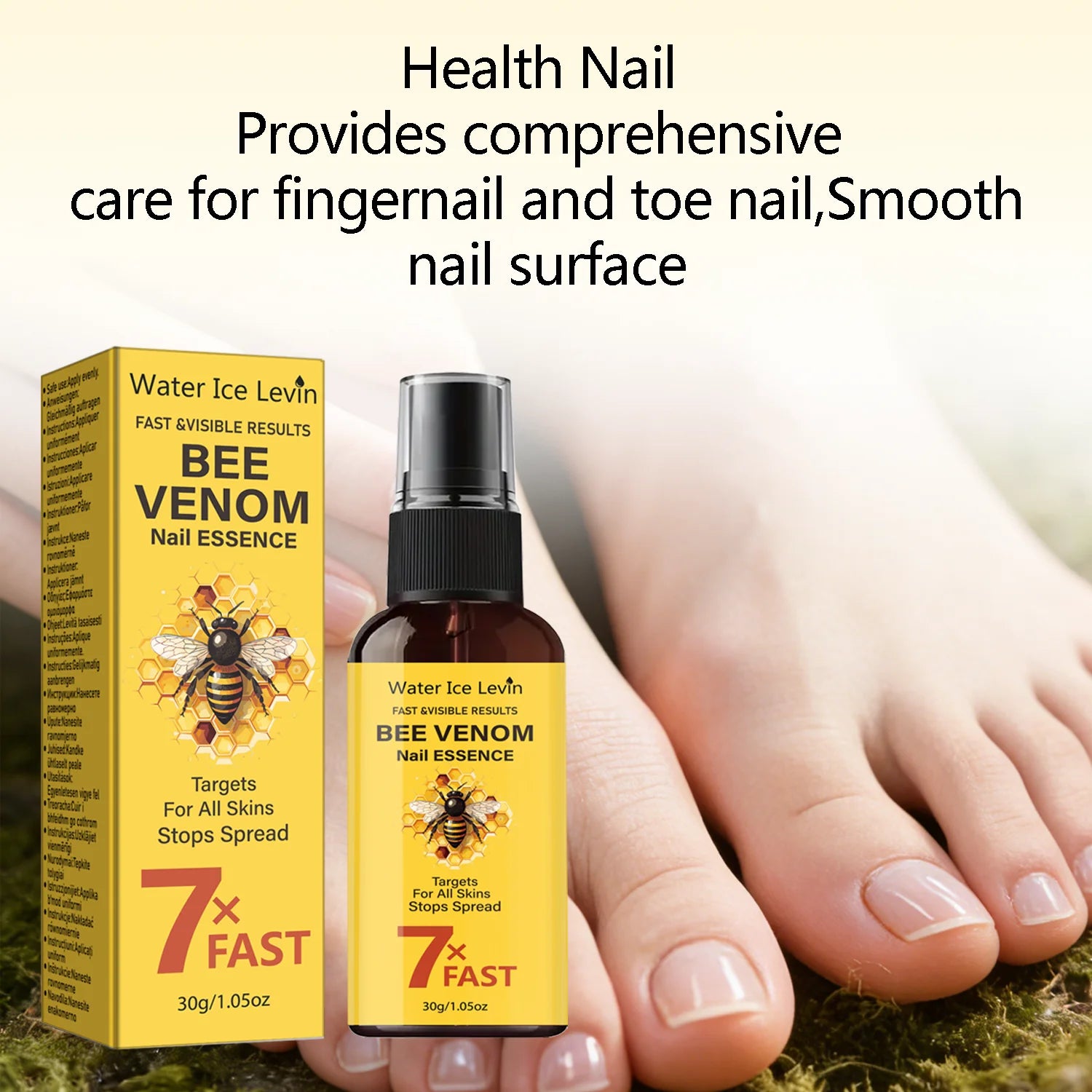 Bee Venom Nail Essence – Fast Results for All Skin Types Nail Essence Treatment Peaceful Pleasures Health and Wellness