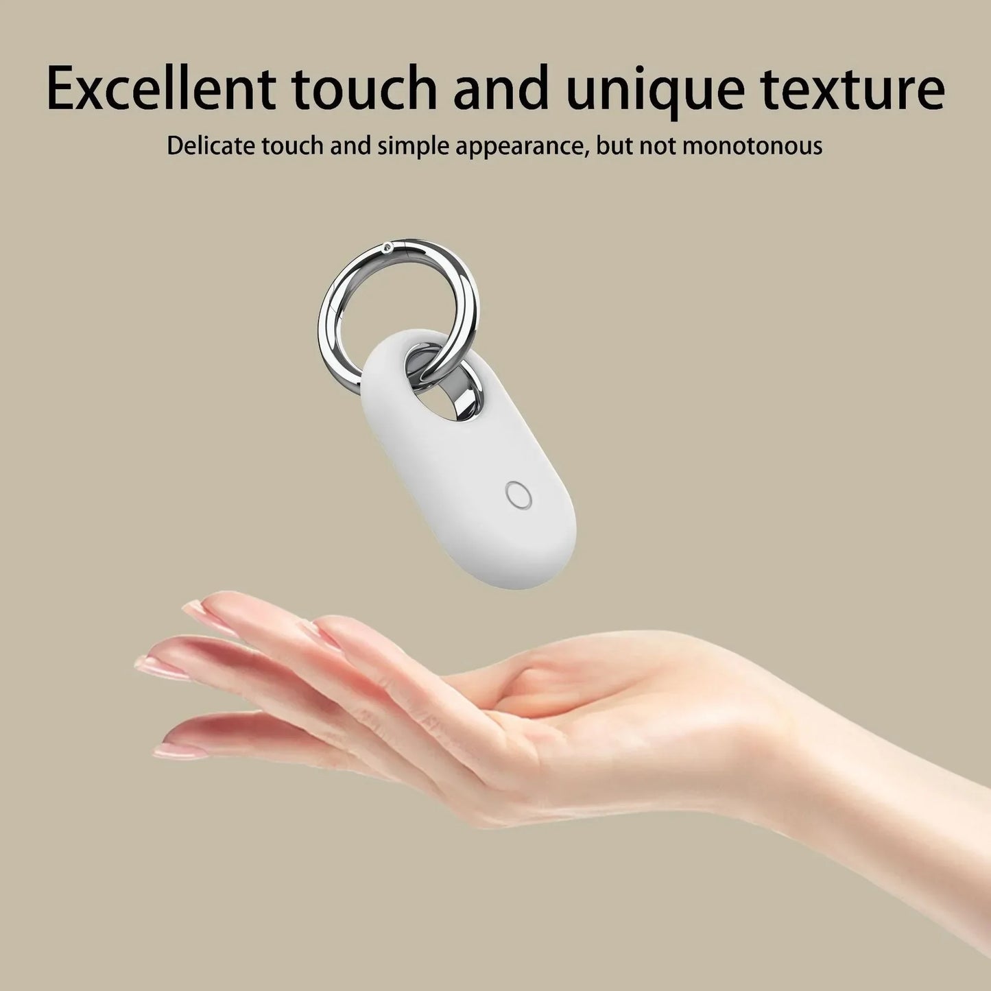 For Galaxy SmartTag 2 Silicone Protective Case, Keychain Anti-Scratch Protective Skin Cover For Smart Tag Tracker Holder Peaceful Pleasures Health and Wellness