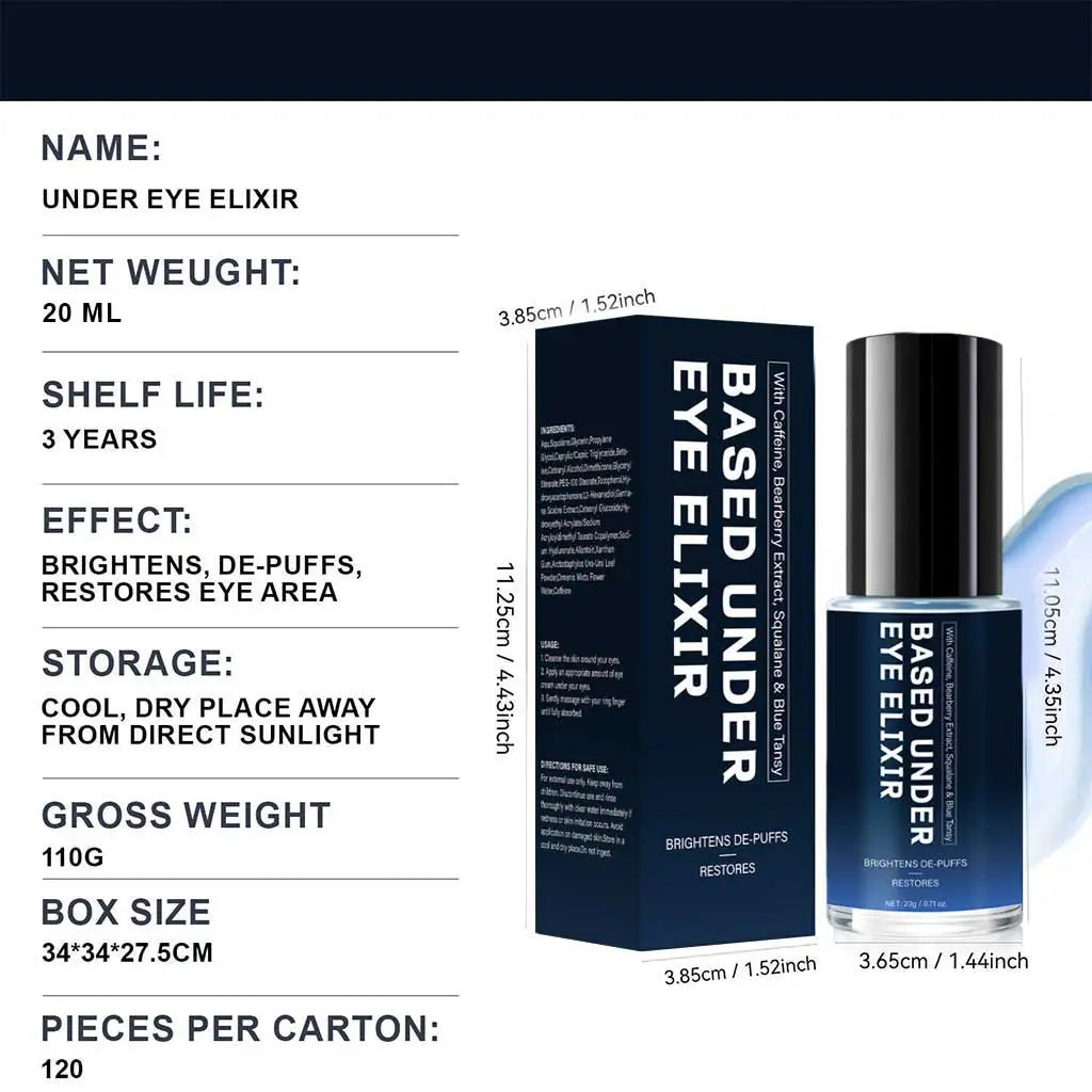 Caffeine Under Eye Serum – De-Puff, Brighten & Hydrate 20ml