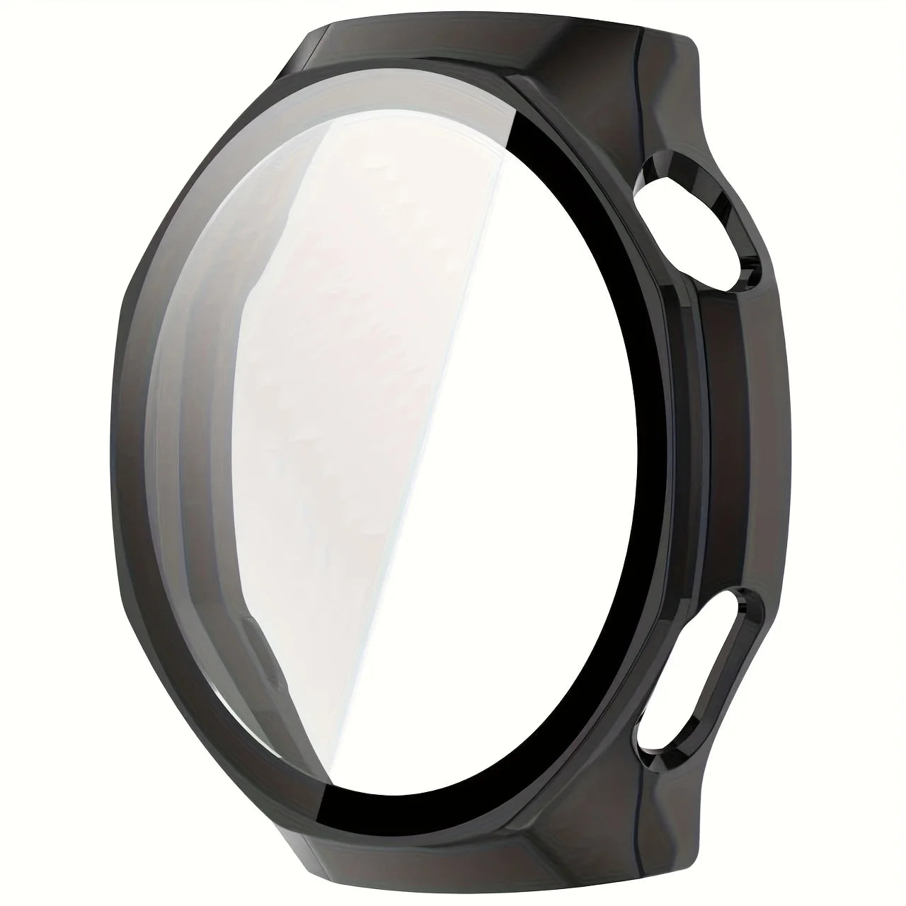 Huawei Watch GT6 46mm Case – PC & Tempered Glass Cover Peaceful Pleasures Health and Wellness black