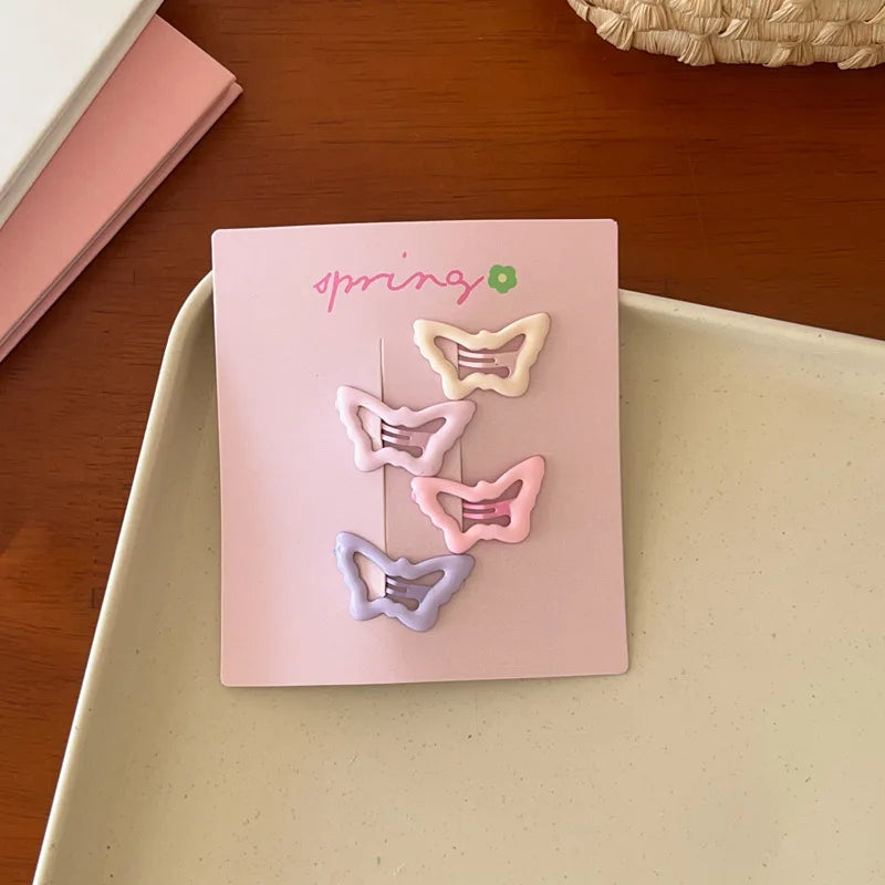 Cute Star Hair Clips Girl's Side Bangs Accessories Small Clip