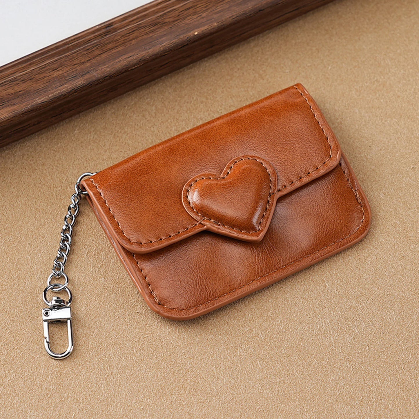 Women's Chain Wallet With Multiple Card Slots And Zippered Coin Pocket For Lightweight ID Cash Organizer Peaceful Pleasures Health and Wellness