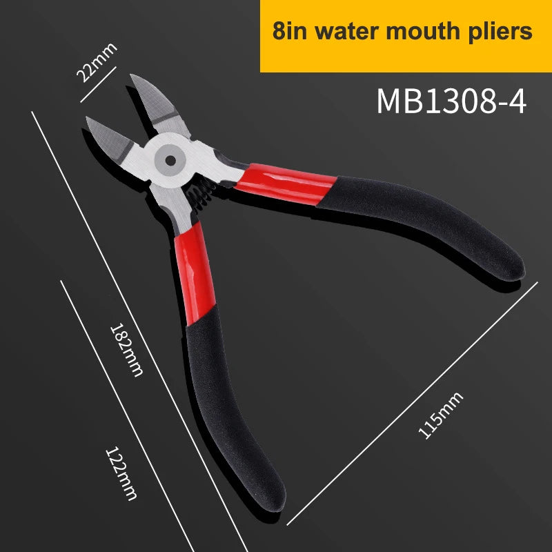 4/5/6/8 Inch Industrial-grade Professional Cutting Pliers Wire Side Cutter Electric Cutting Tool Electrician DIY Repair Tool Peaceful Pleasures Health and Wellness A4