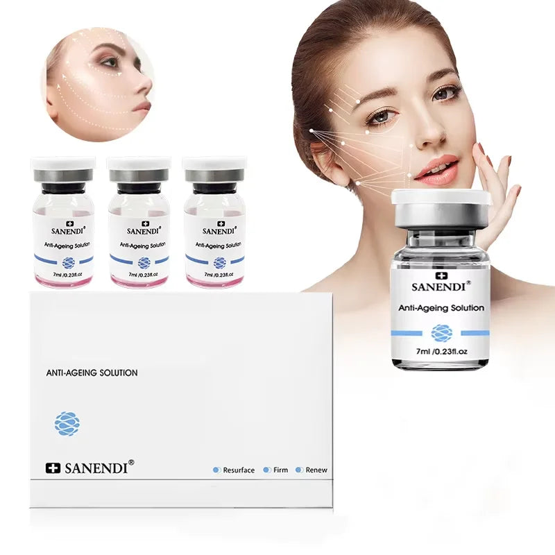 SANENDI Hyaluronic Acid MicroInfusion Stamp Face Serum Kit