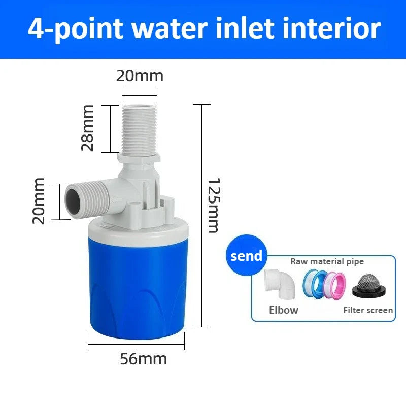 Automatic Float Valve 1/2" 3/4" 1" – Water Level Regulator