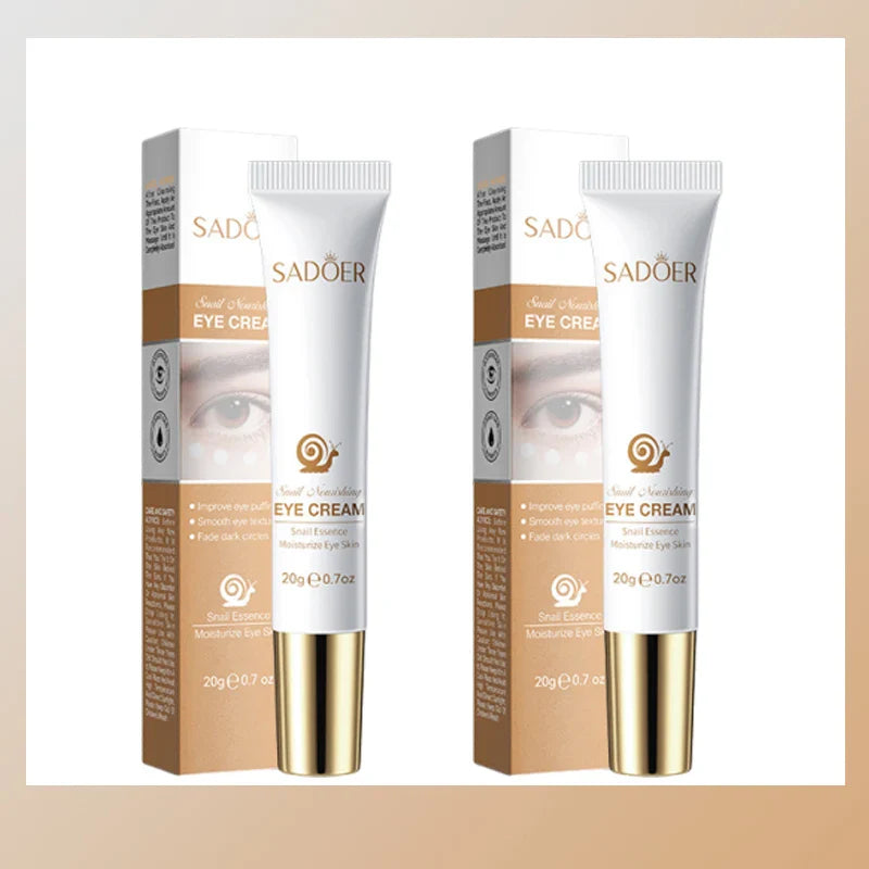 SADOER Snail Eye Cream – Dark Circles, Bags & Anti-Aging