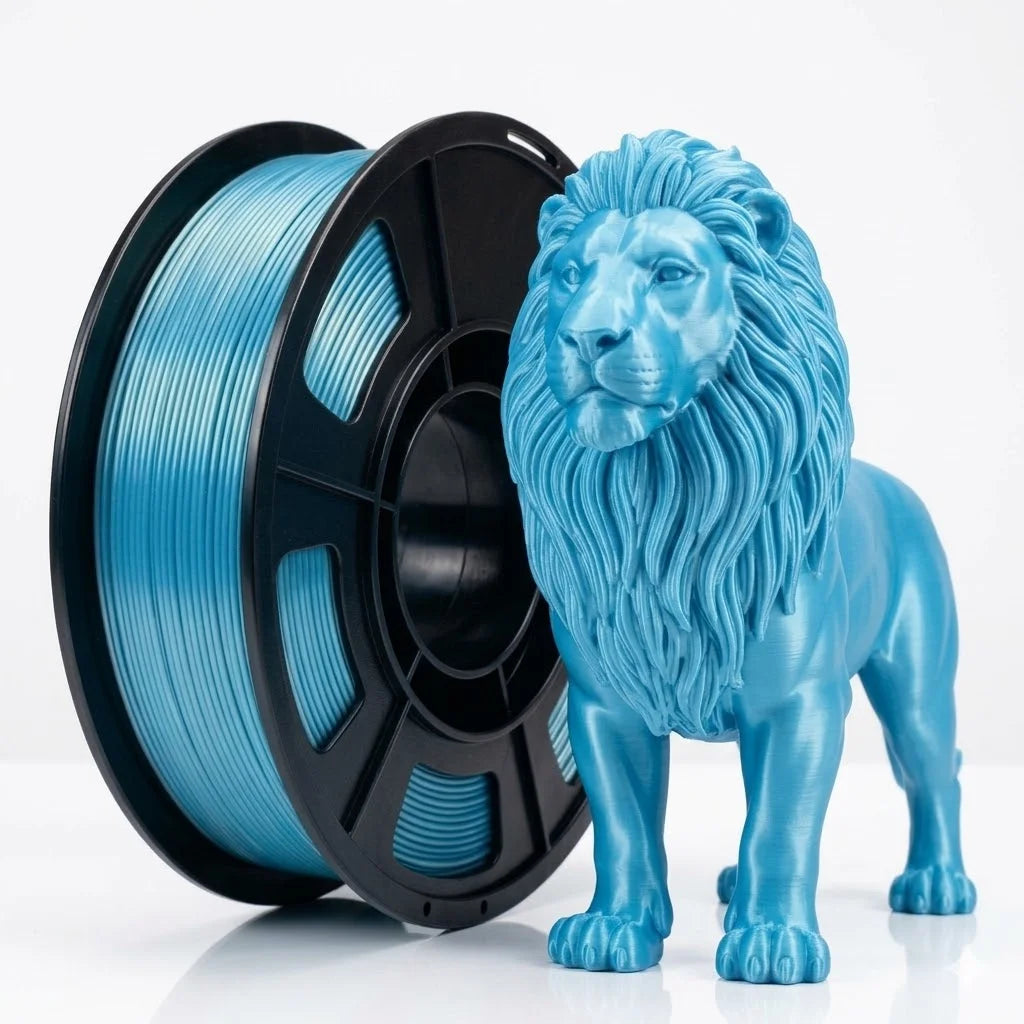 Silk PLA Filament 1.75mm 250g – Glossy 3D Printer Spool