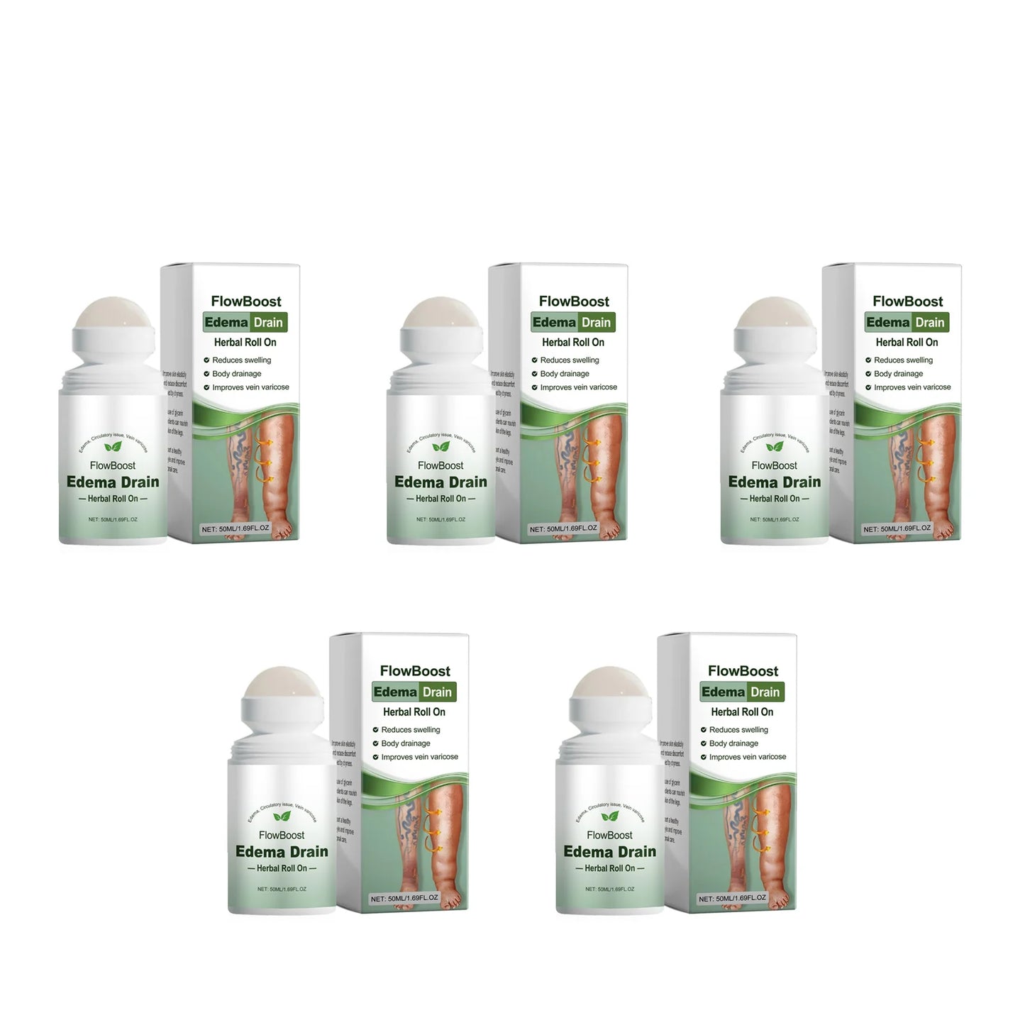 Varicose Vein Relief Roller – Reduce Spider Veins & Swelling