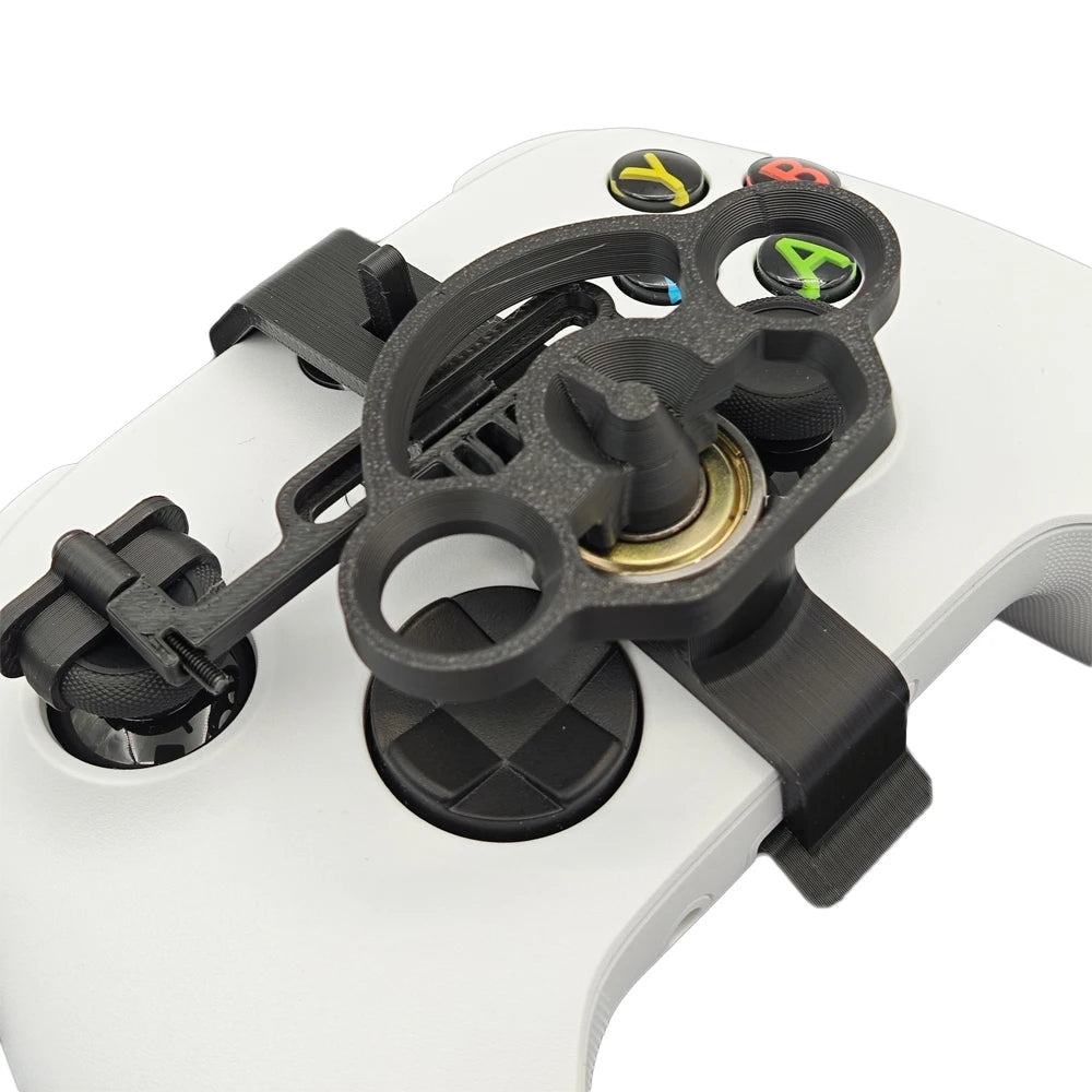 Mini Racing Steering Wheel for Xbox Series X/S Controller 3D Printing Racing Games Mini Steering Wheel Replacement Accessories Peaceful Pleasures Health and Wellness
